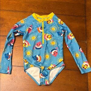 Toddler baby shark swimsuit